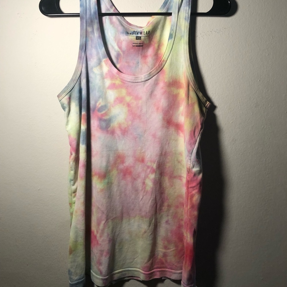 Tie dye tank top size xs men’s